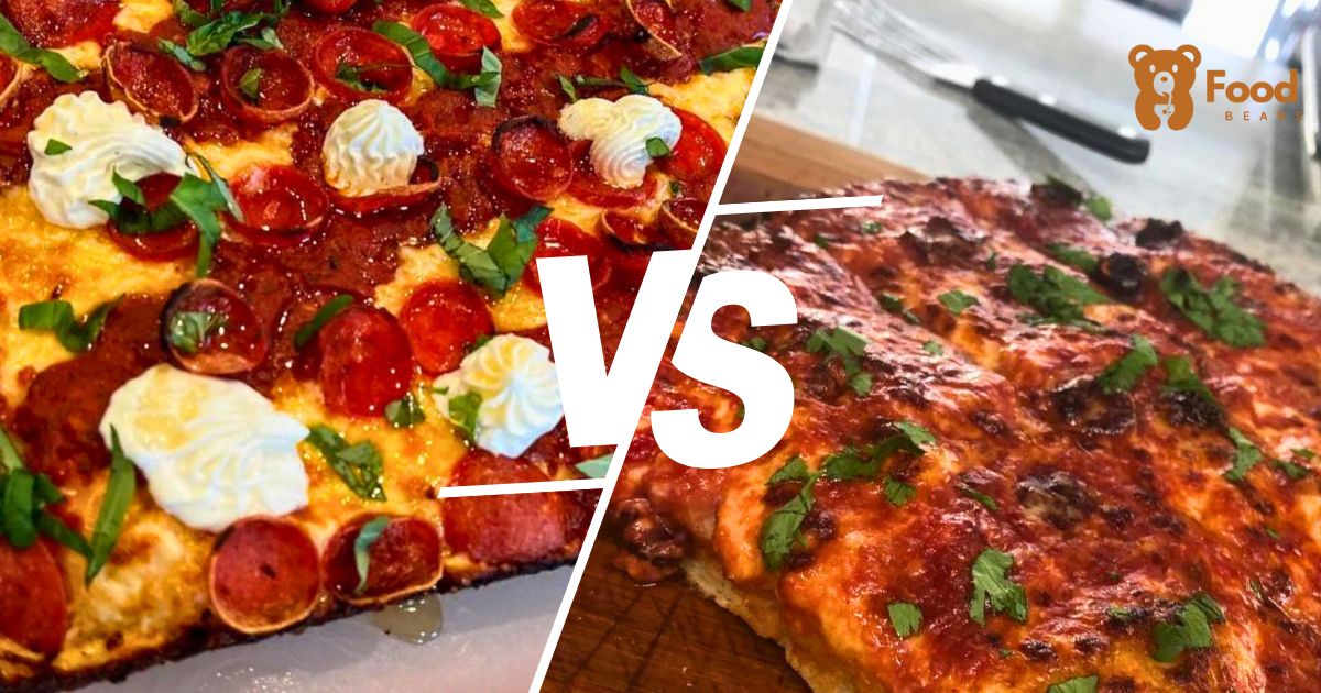difference between detroit and sicilian pizza