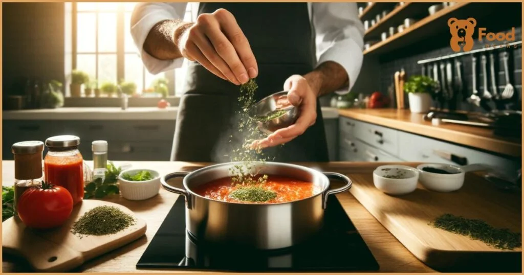 How to Make Jar Pizza Sauce Better - Add Fresh Herbs Make Jar Pizza Sauce Better