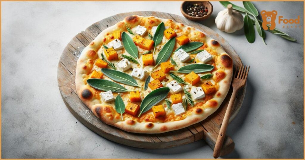 Flatbread Pizza Toppings Ideas - Autumn Harvest: Butternut Squash, Goat Cheese, and Sage