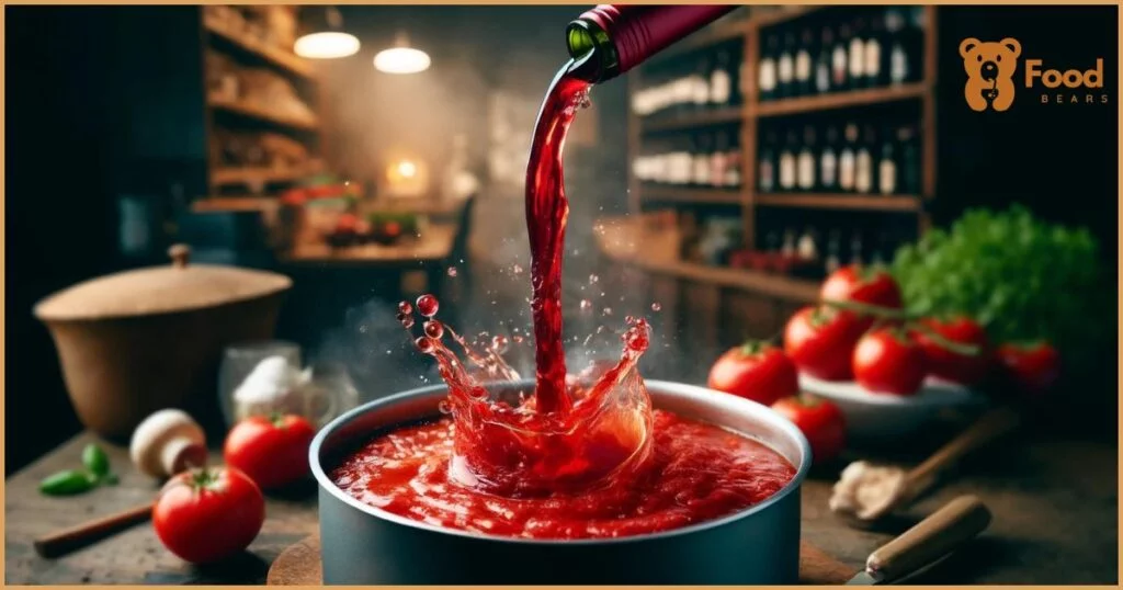 How to Make Jar Pizza Sauce Better - Splash of Wine Make Jar Pizza Sauce Better