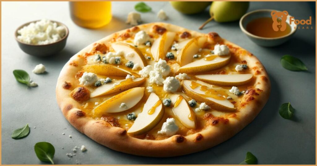 Sweet and Spicy: Pear, Gorgonzola, and Honey