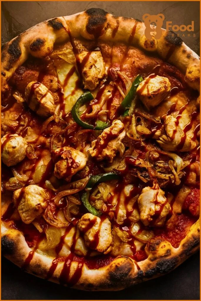 BBQ Chicken Pizza Ingredients - Cooked Chicken