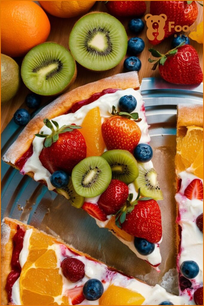 Ingredients for Fruit Pizza - Cream Cheese Frosting
