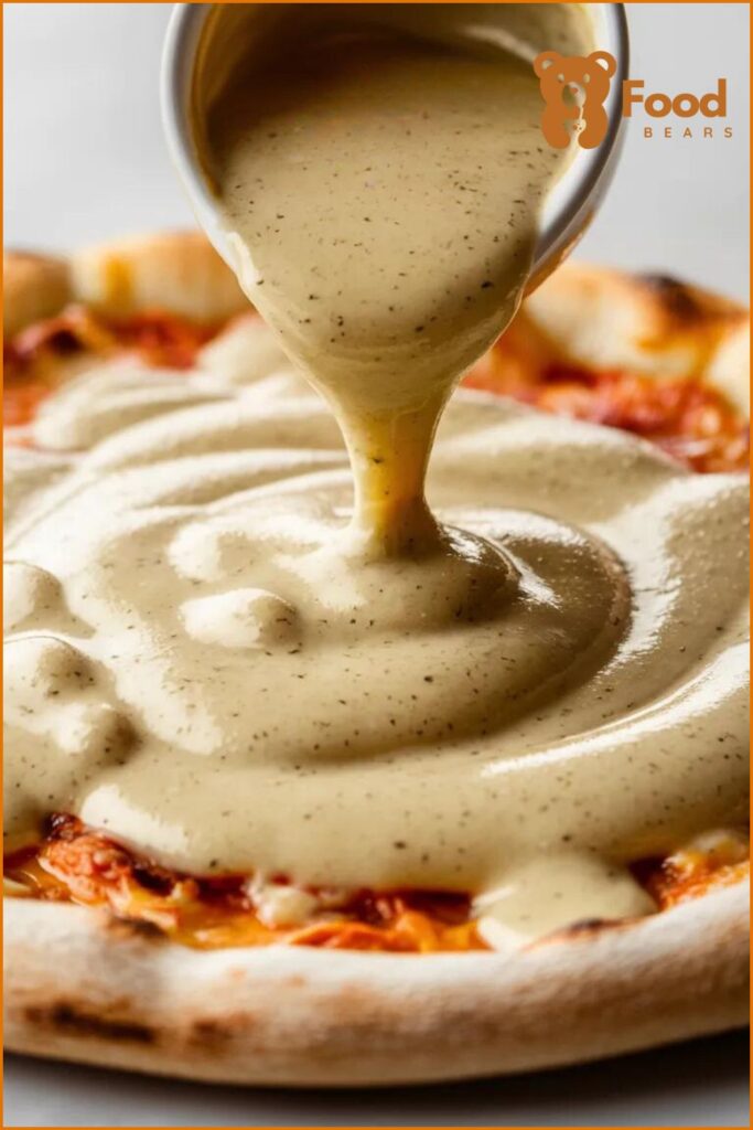 Keto White Sauces for Pizza - Creamy Keto Alfredo Sauce