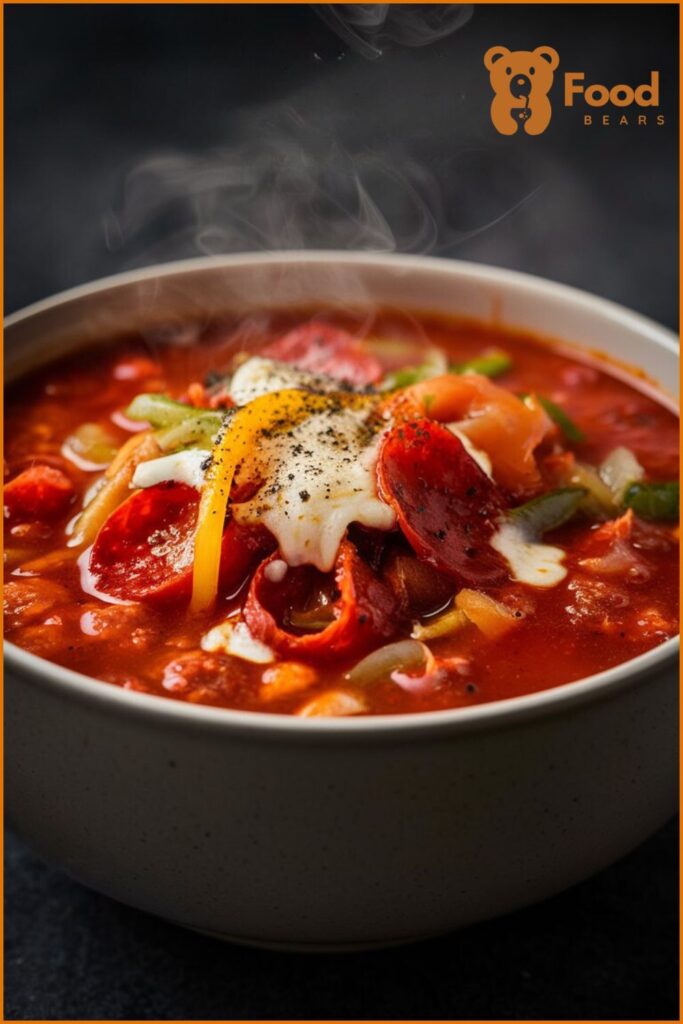 Uses of Pizza Sauce - Heartwarming Pizza Soup for Cold Days