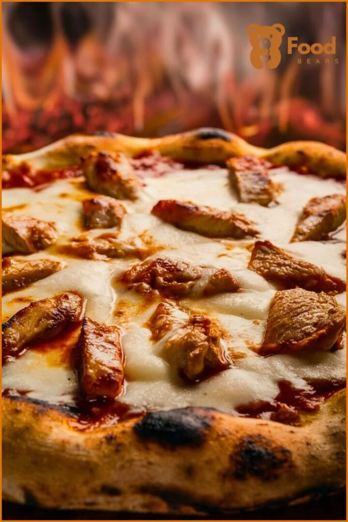 BBQ Chicken Pizza Ingredients - Mozzarella Cheese