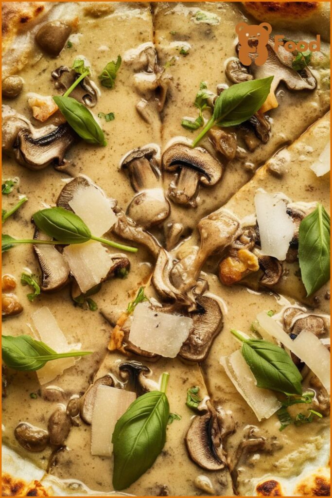 Plant-Based White Pizza Sauce Recipes - Mushroom-Based White Pizza Sauce