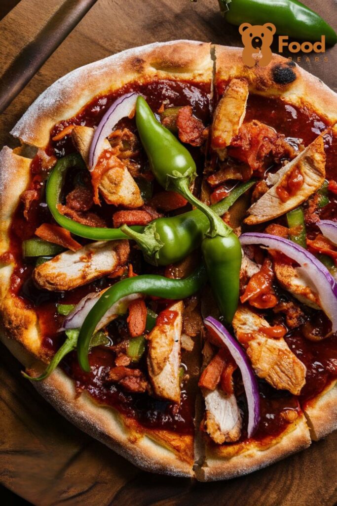 BBQ Chicken Pizza Ingredients - Pepperoncini Peppers