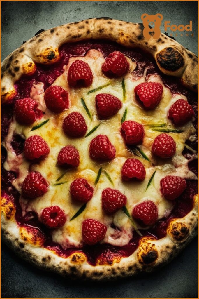 Ingredients for Fruit Pizza - Raspberries