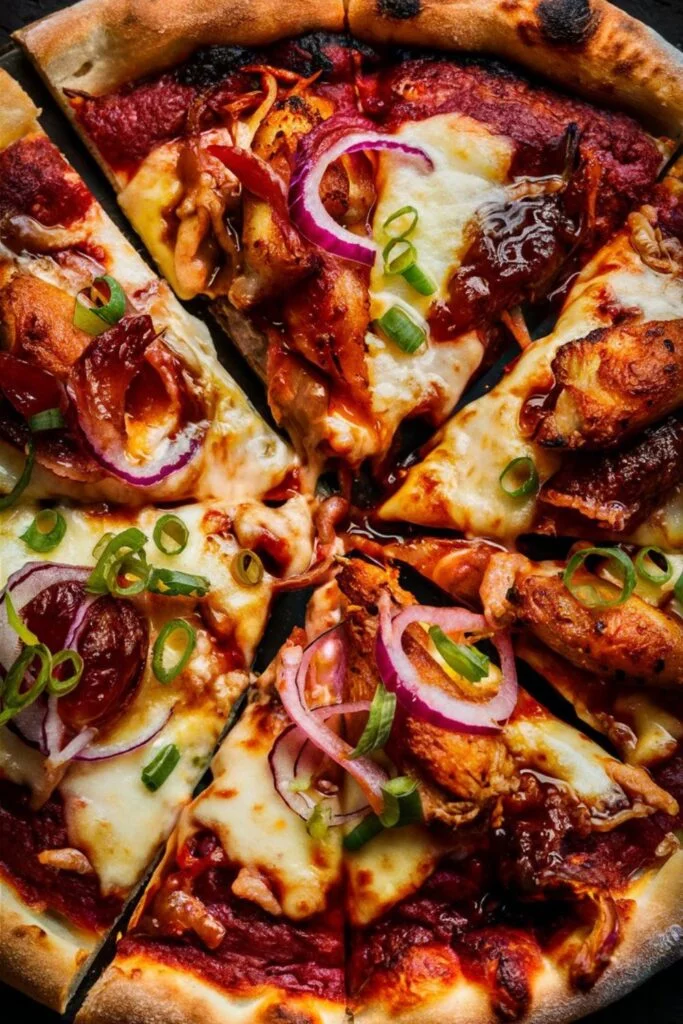 BBQ Chicken Pizza Ingredients - Red Onion