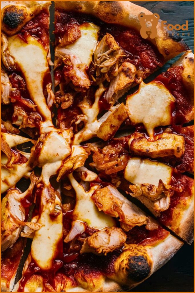 BBQ Chicken Pizza Ingredients - Smoked Gouda Cheese