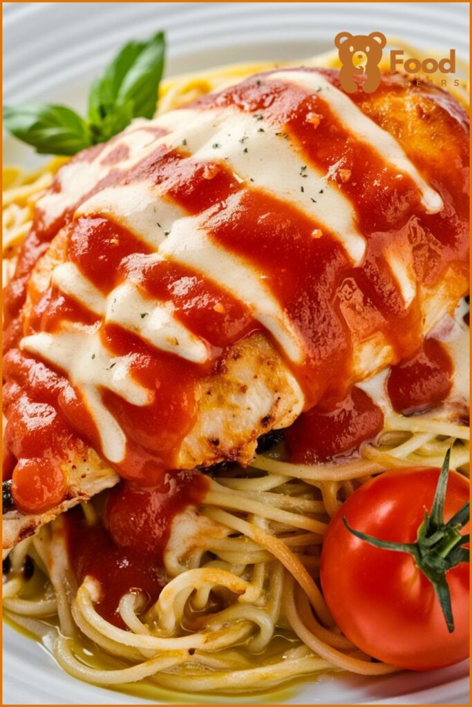 Uses of Pizza Sauce - Smothered Chicken Parmesan with Pizza Sauce