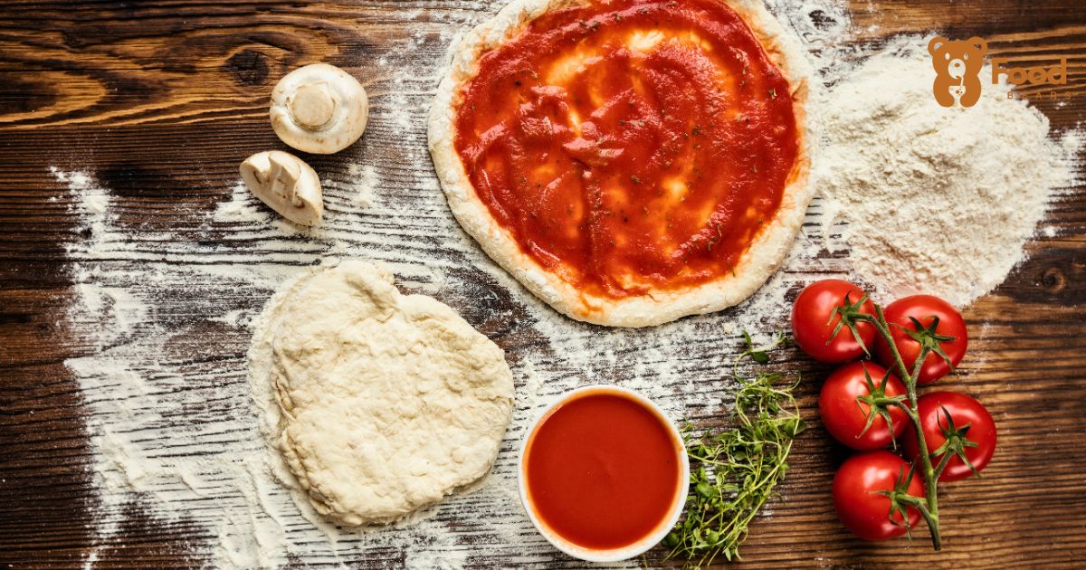 pizza sauce made with tomato paste