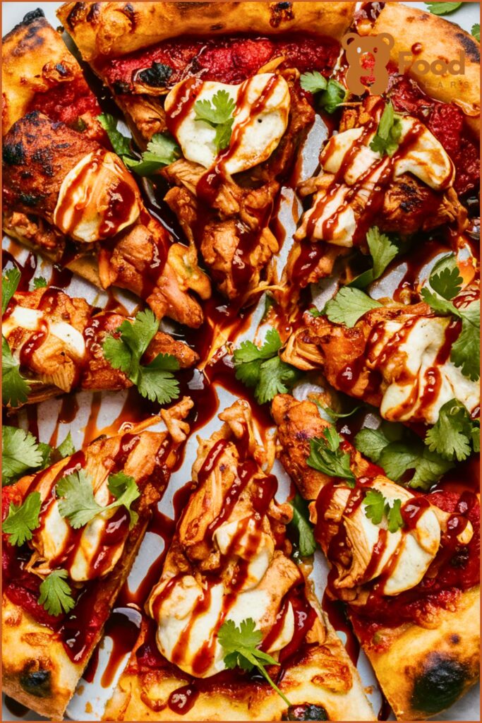 easy breakfast ideas with pizza dough - BBQ Chicken Extravaganza Pizza