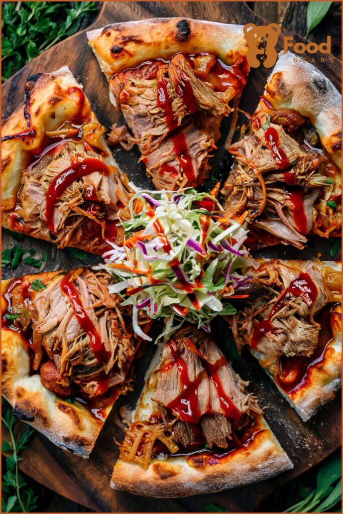 Pizza Ideas for Party - BBQ Pulled Pork Pizza