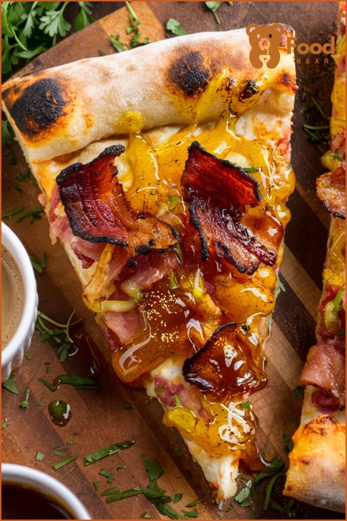 Pizza Topping Ideas with Hot Honey - Bacon and Hot Honey