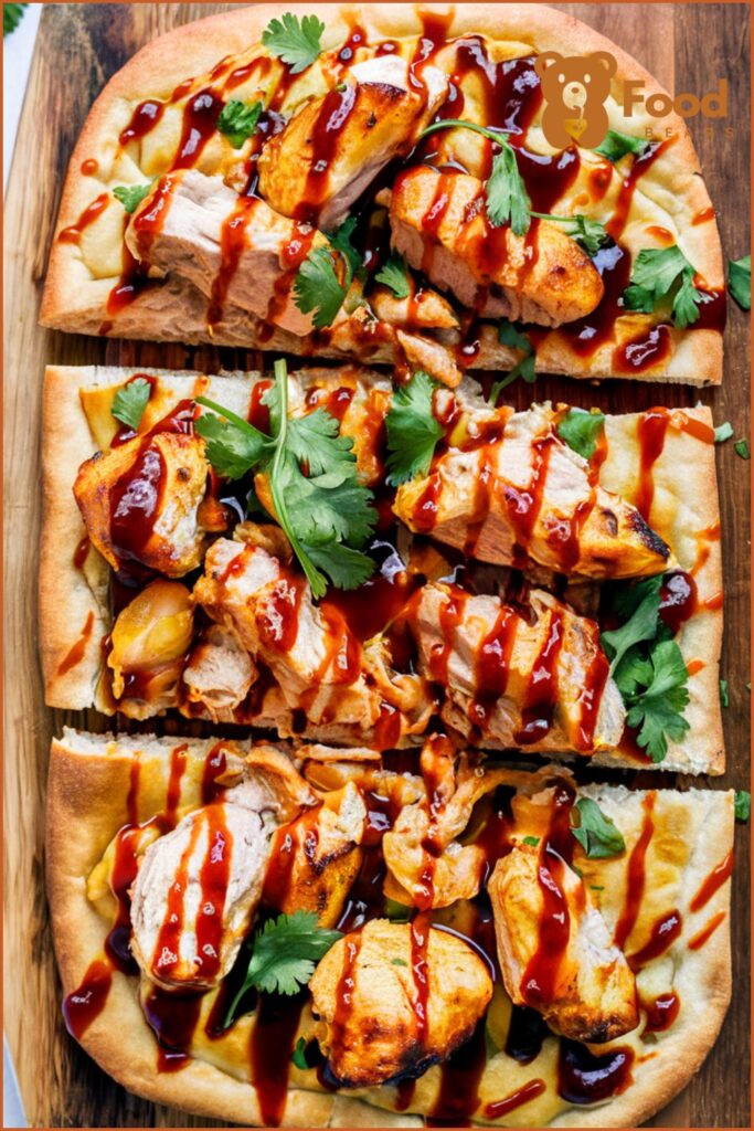 BBQ Chicken Flatbread Pizza Recipes - Buffalo BBQ Chicken Flatbread