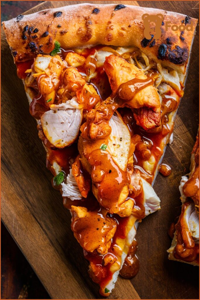 Pizza Topping Ideas with Hot Honey - Buffalo Chicken with Hot Honey