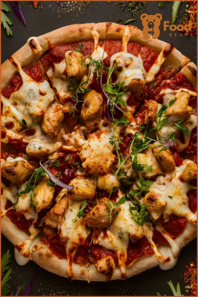 Pizza Ideas for Dinner - Chicken Tikka Masala Pizza