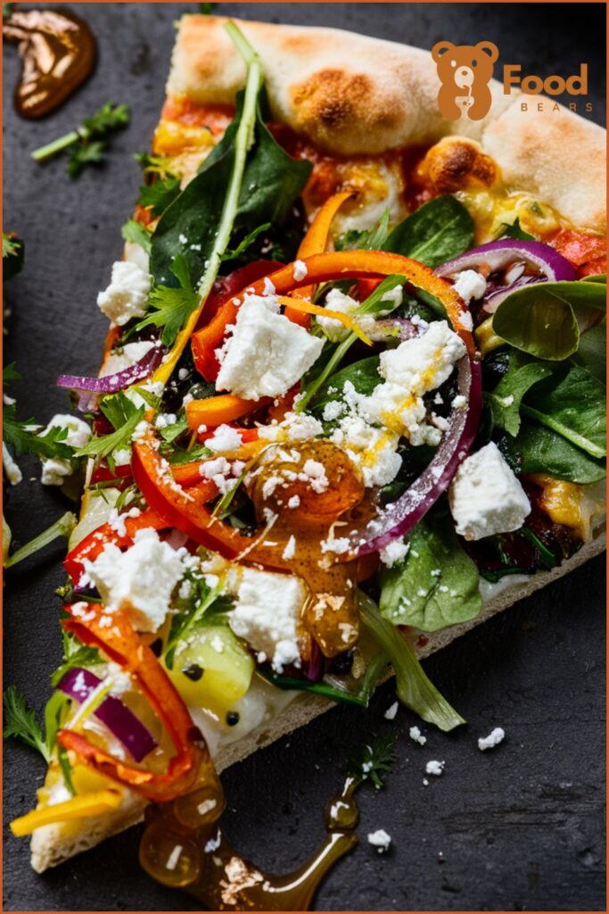 Pizza Topping Ideas with Hot Honey - Feta and Hot Honey Drizzle