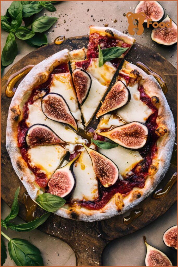 Pizza Ideas for Party - Fig and Goat Cheese Pizza