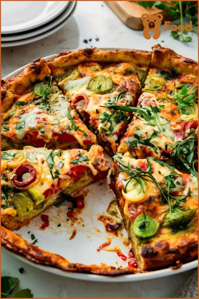 Leftover Pizza Breakfast Ideas - Leftover Pizza Frittata