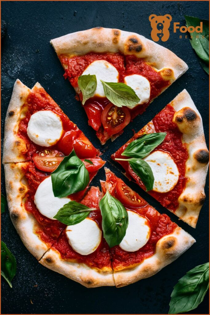 Flatbread Pizza Ideas - Margherita Flatbread Pizza with Fresh Basil