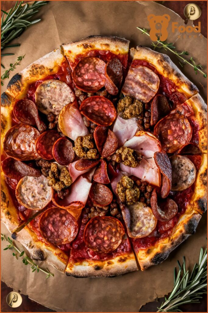 Pizza Ideas for Lunch - Meat Lover's Pizza for lunch