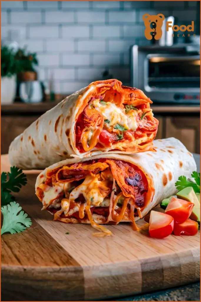 Leftover Pizza Breakfast Ideas - Pizza Breakfast Burrito