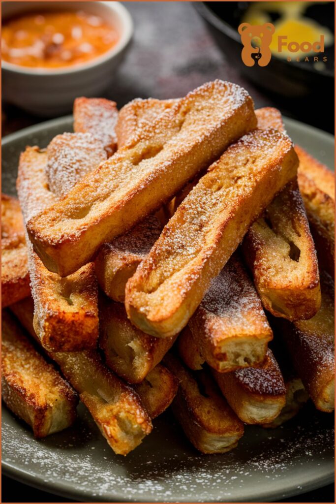 Easy Breakfast Ideas with Pizza Dough - Pizza Dough French Toast Sticks