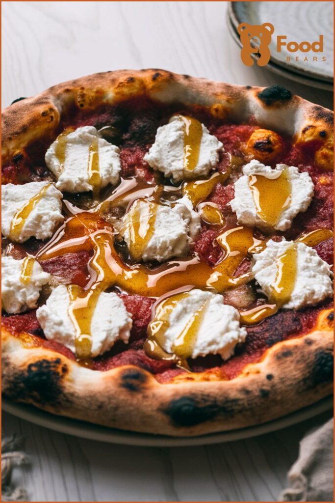 Pizza Topping Ideas with Hot Honey - Ricotta and Hot Honey