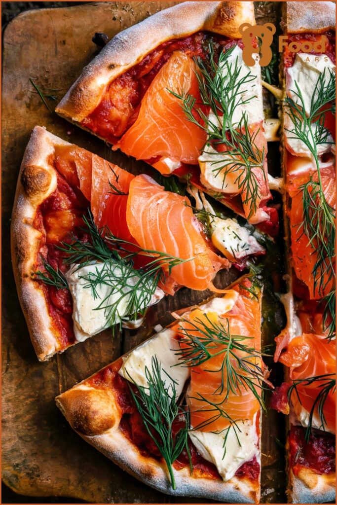 Pizza Ideas for Party - Smoked Salmon and Dill Pizza