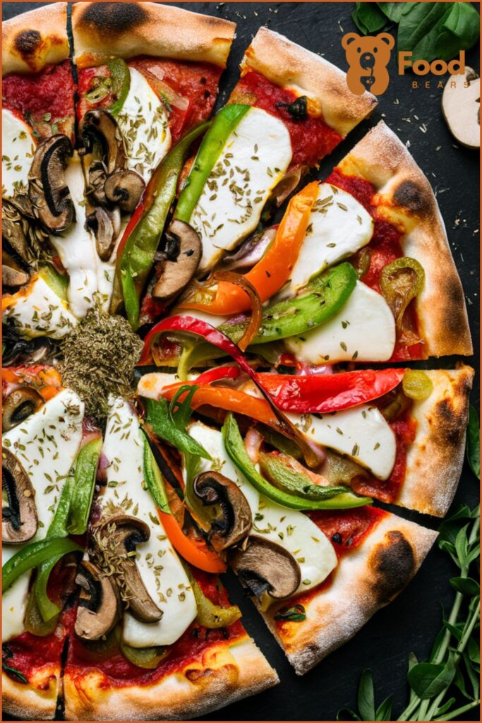 Pizza Ideas for Birthday - Veggie Supreme Pizza for Birthday