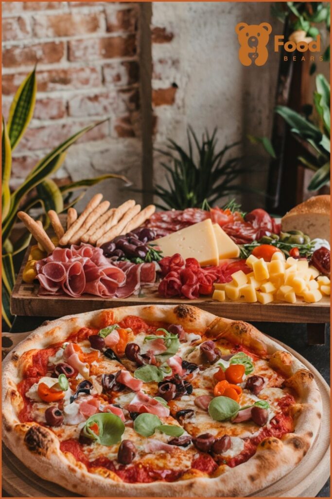 Ideas to Serve With Pizza - Antipasto Platter Serve With Pizza