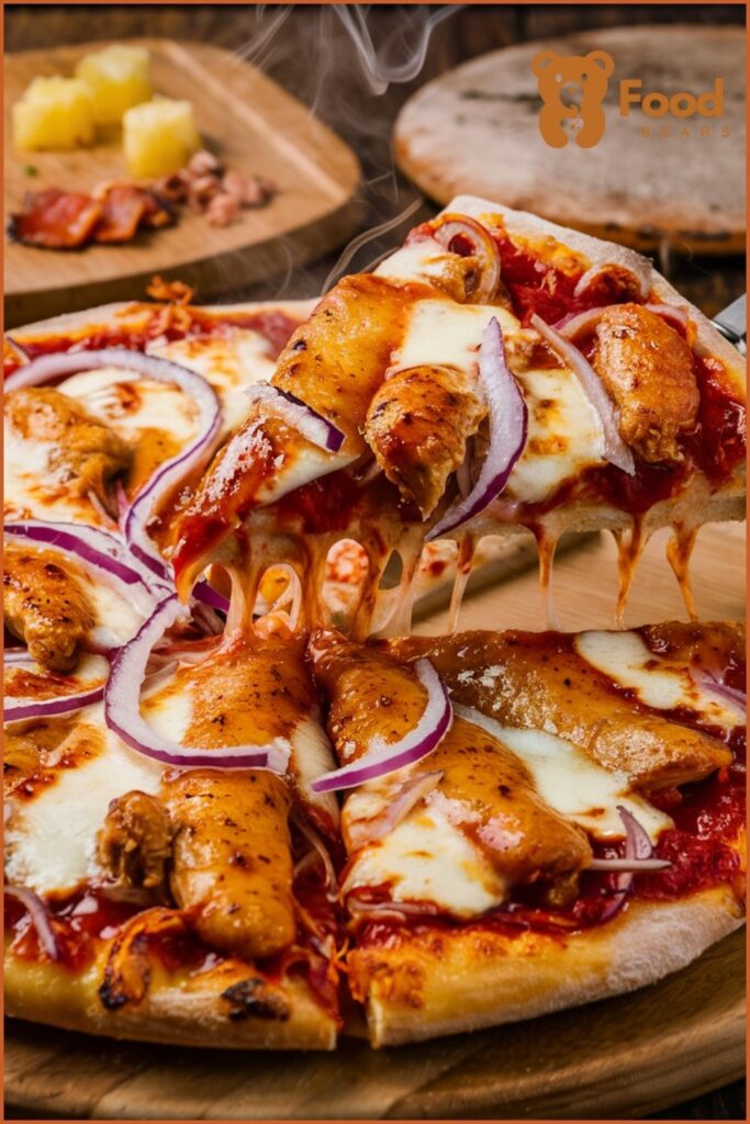 Chicken Pizza Ideas - BBQ Chicken Pizza