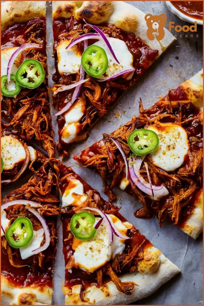 Dairy-Free Pizza Ideas - Barbecue Jackfruit Pizza