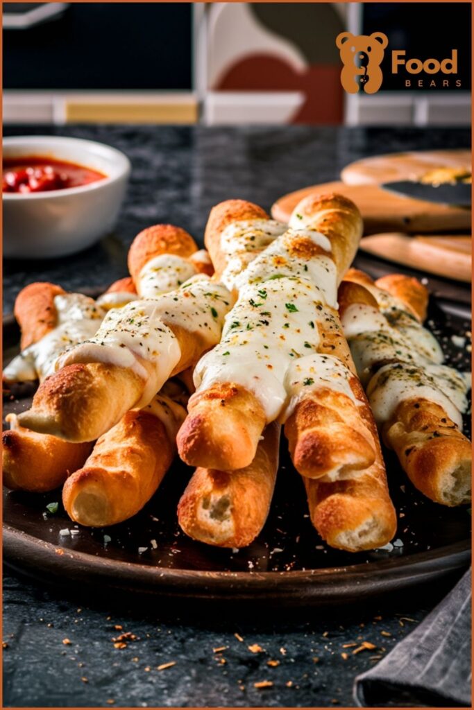 Appetizer Ideas for Pizza - Breadsticks with Marinara for Pizza