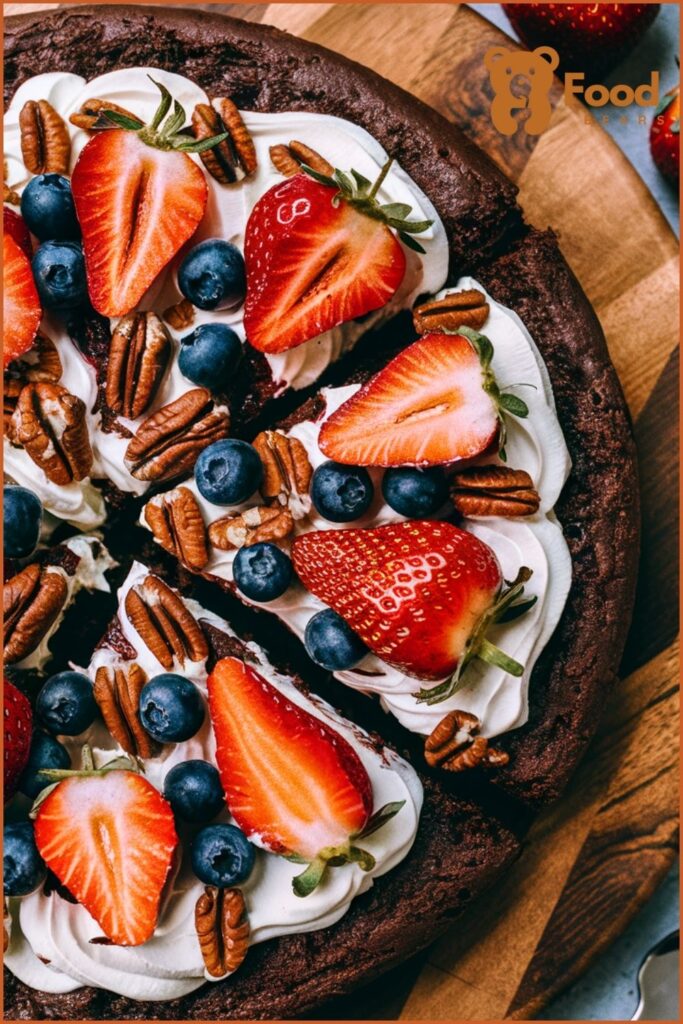 Homemade Dessert Pizza Ideas - Brownie Dessert Pizza