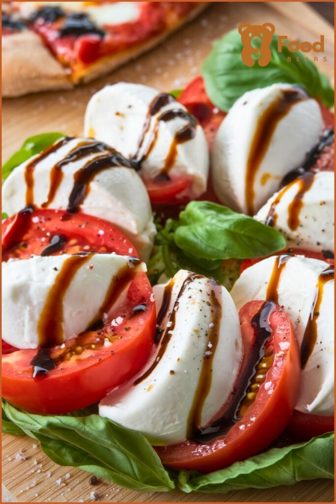 Ideas to Serve With Pizza - Caprese Salad Serve With Pizza