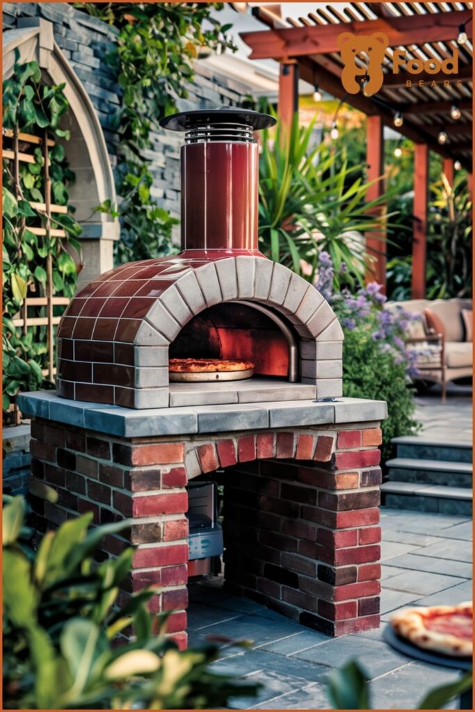 Backyard Ideas with Pizza Oven - Ceramic Pizza Oven