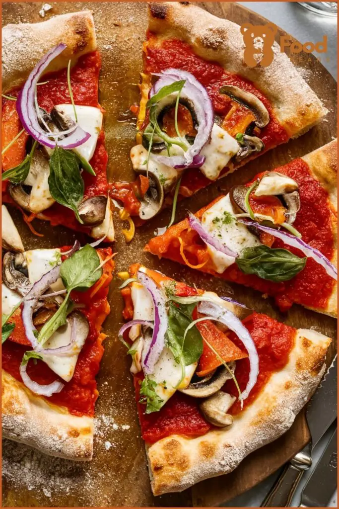 Dairy-Free Pizza Ideas - Chickpea Flour Pizza Crust