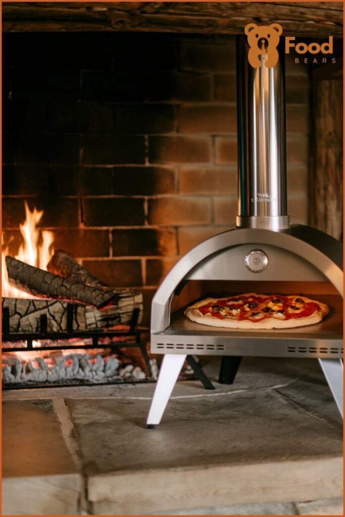 Outdoor Fireplace with Pizza Oven - Dual-Function Fireplace with Pizza Oven