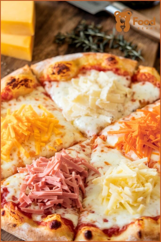 Pizza Party Menu Ideas - Four Cheese Pizza for Pizza Party Menu