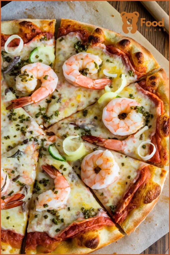 Ideas for Frozen Pizza - Garlic Shrimp Scampi