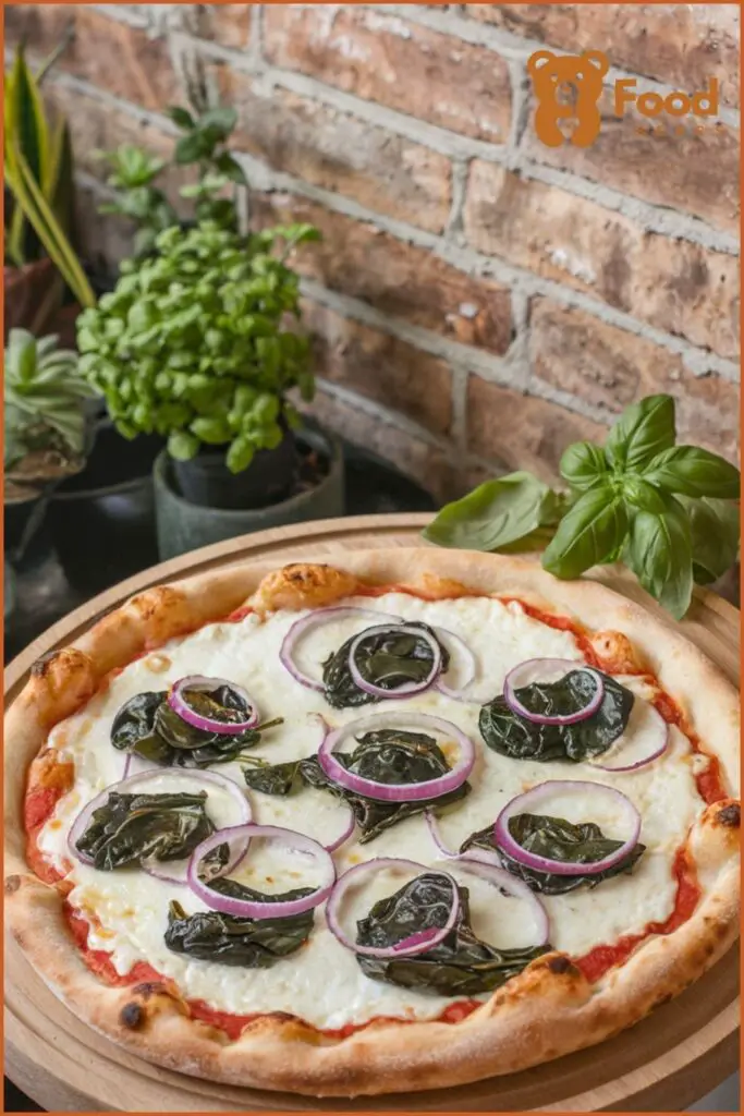 Pizza Party Menu Ideas - Spinach and Feta Pizza for Pizza Party Menu