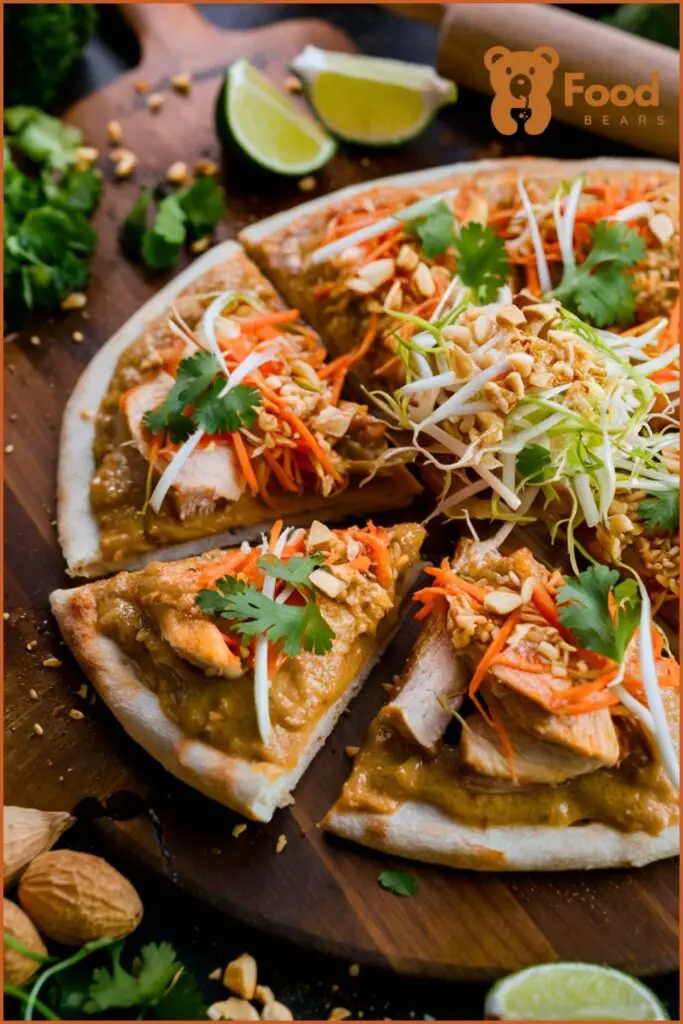 Dairy-Free Pizza Ideas - Thai Peanut Pizza