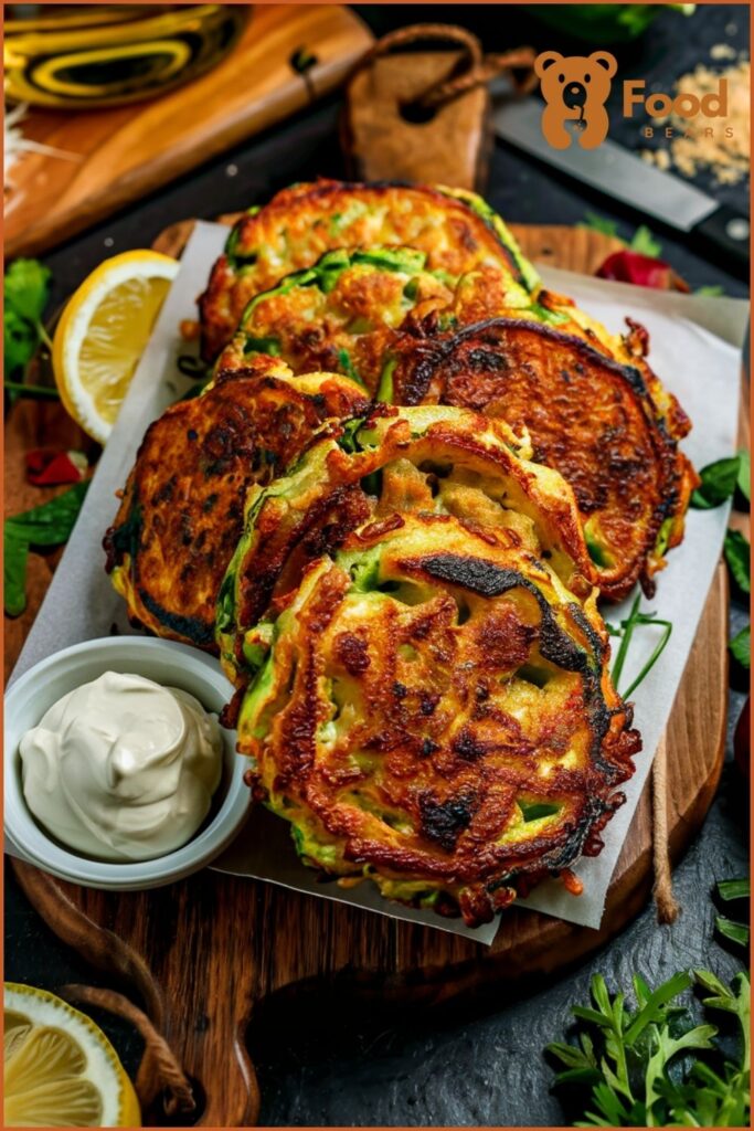 Appetizer Ideas for Pizza - Zucchini Fritters Appetizer for Pizza