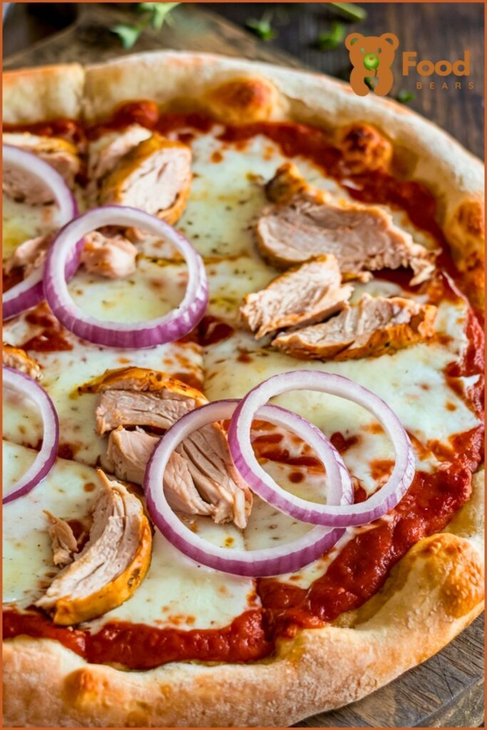 Wood Pellet Pizza Oven Recipes - BBQ Chicken Pizza wood oven