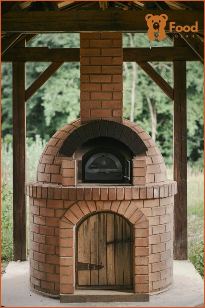 DIY Brick Pizza Oven - Vintage Brick Barrel Vault Oven