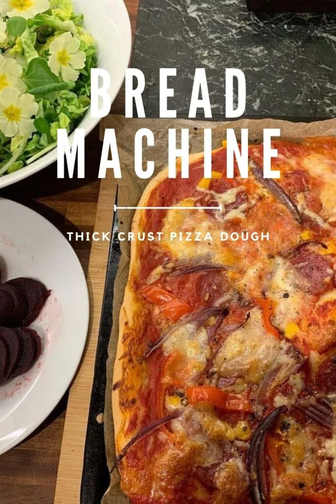 Thick Pizza Dough Recipes - Bread Machine Thick Crust Pizza Dough